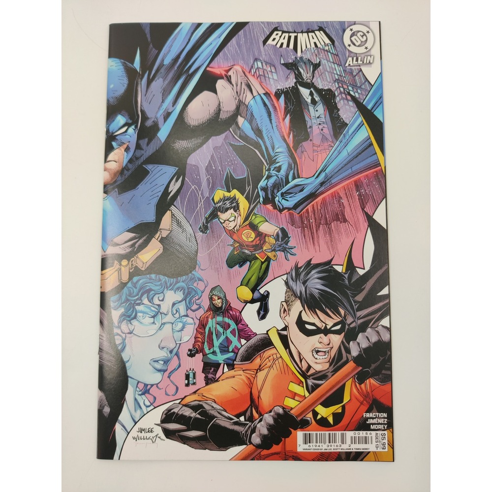 Batman #1‎ DC Comics All In Variant Cover Jim Lee Fraction Jimenez Morey